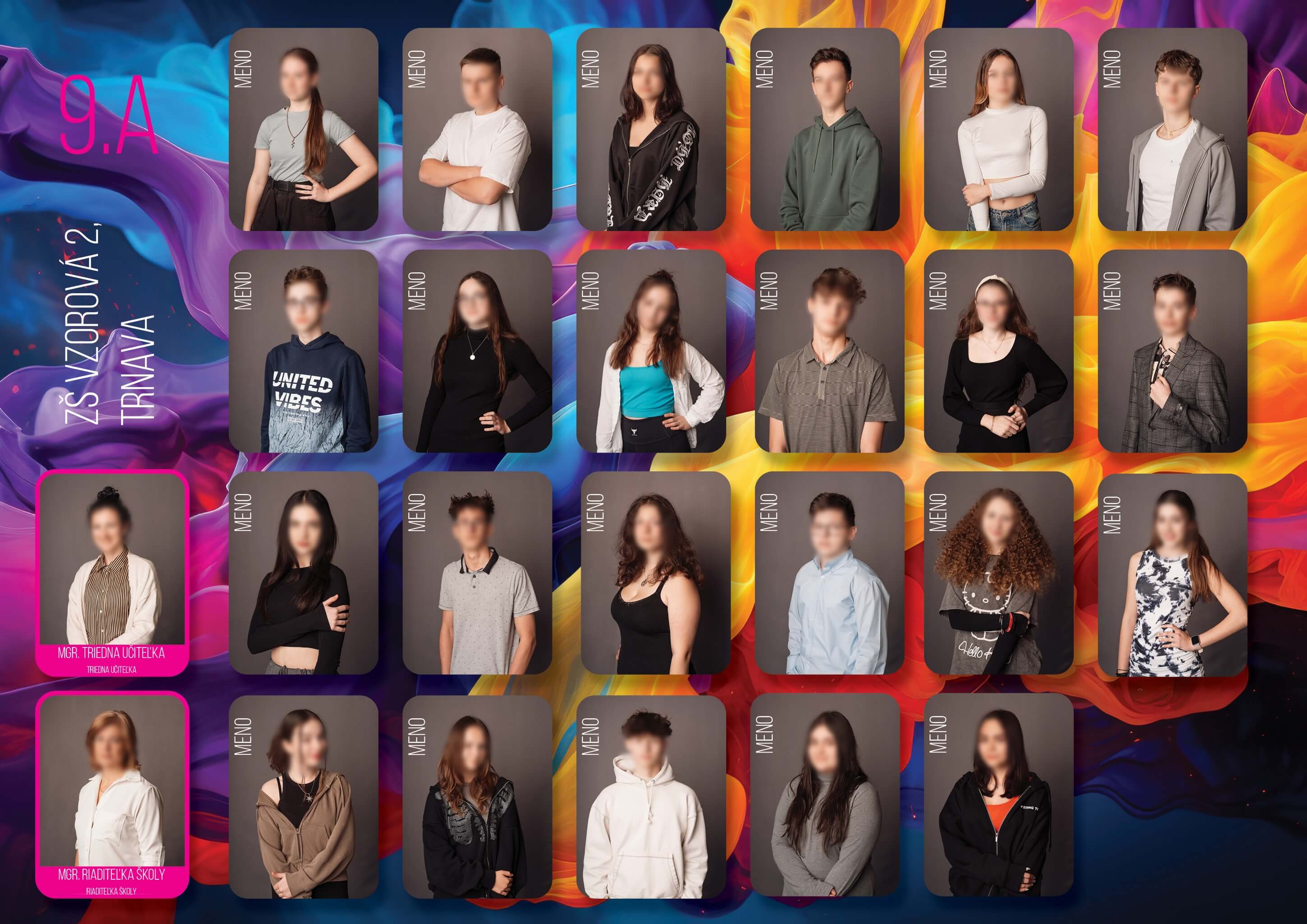 Maturitné tablo - oficiálne fotografie maturantov pre stredné školy na Slovensku